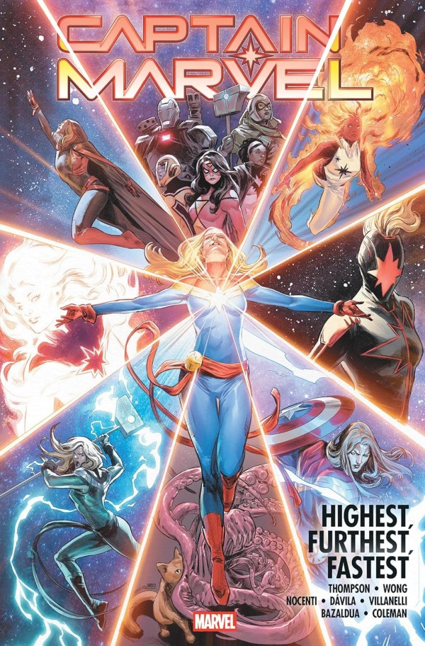 Captain Marvel: Highest, Furthest, Fastest Omnibus HC -Slightly Busted-