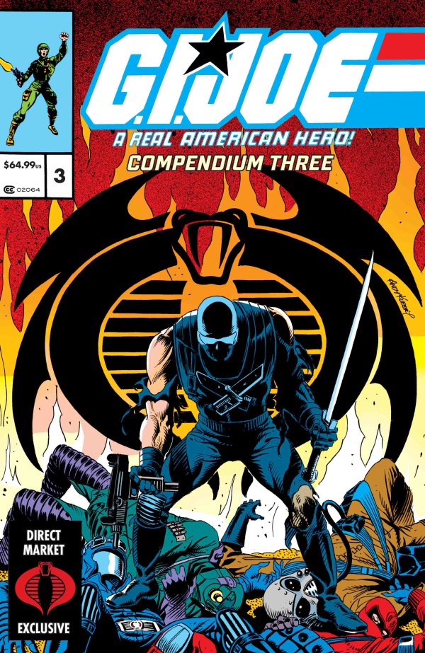 G.I. Joe: A Real American Hero Compendium Vol. 3 Andy Kubert DM Cover TP