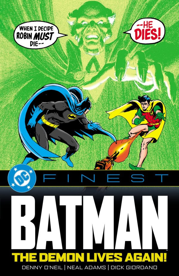 DC Finest: Batman – The Demon Lives Again! TP Pre-Order (FOC 6/28/2026) Sale Date: 9/8/2026