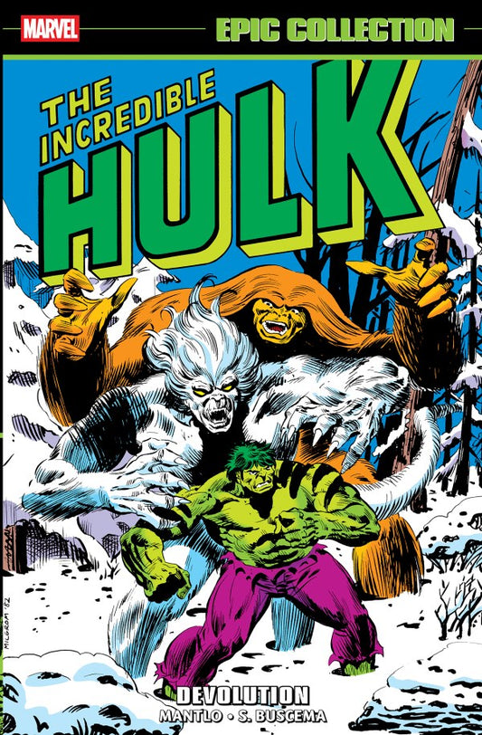 The Incredible Hulk Epic Collection: Devolution TP