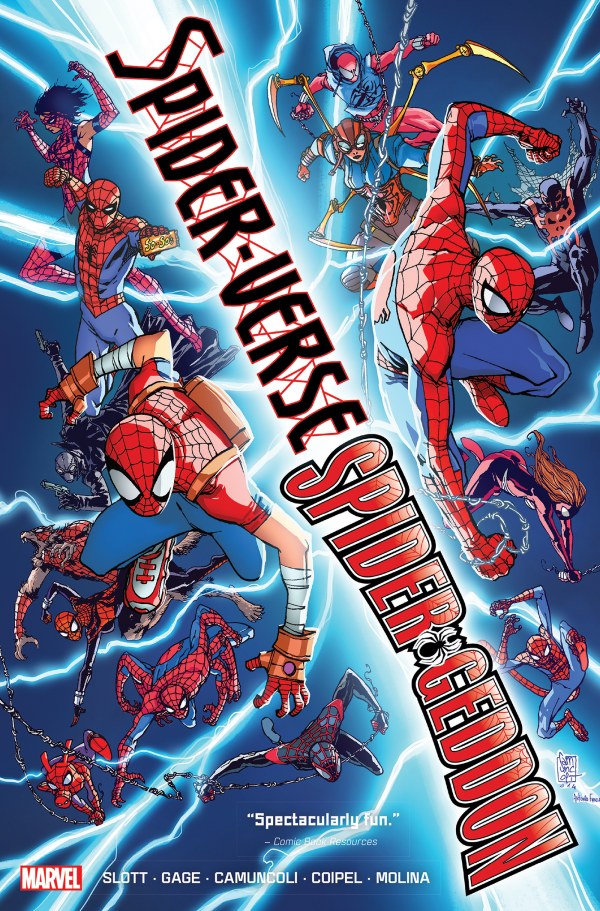 Spider-Verse / Spider-Geddon Omnibus Giuseppe Camuncoli DM 2026 Edition Pre-Order (FOC 7/12/2026) Sale Date: 8/26/2026